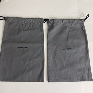 New Balenciaga Dust Bag Set Of 2
